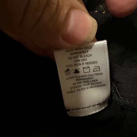 Ro & de black lace blouse tank medium - Picture 4 of 6